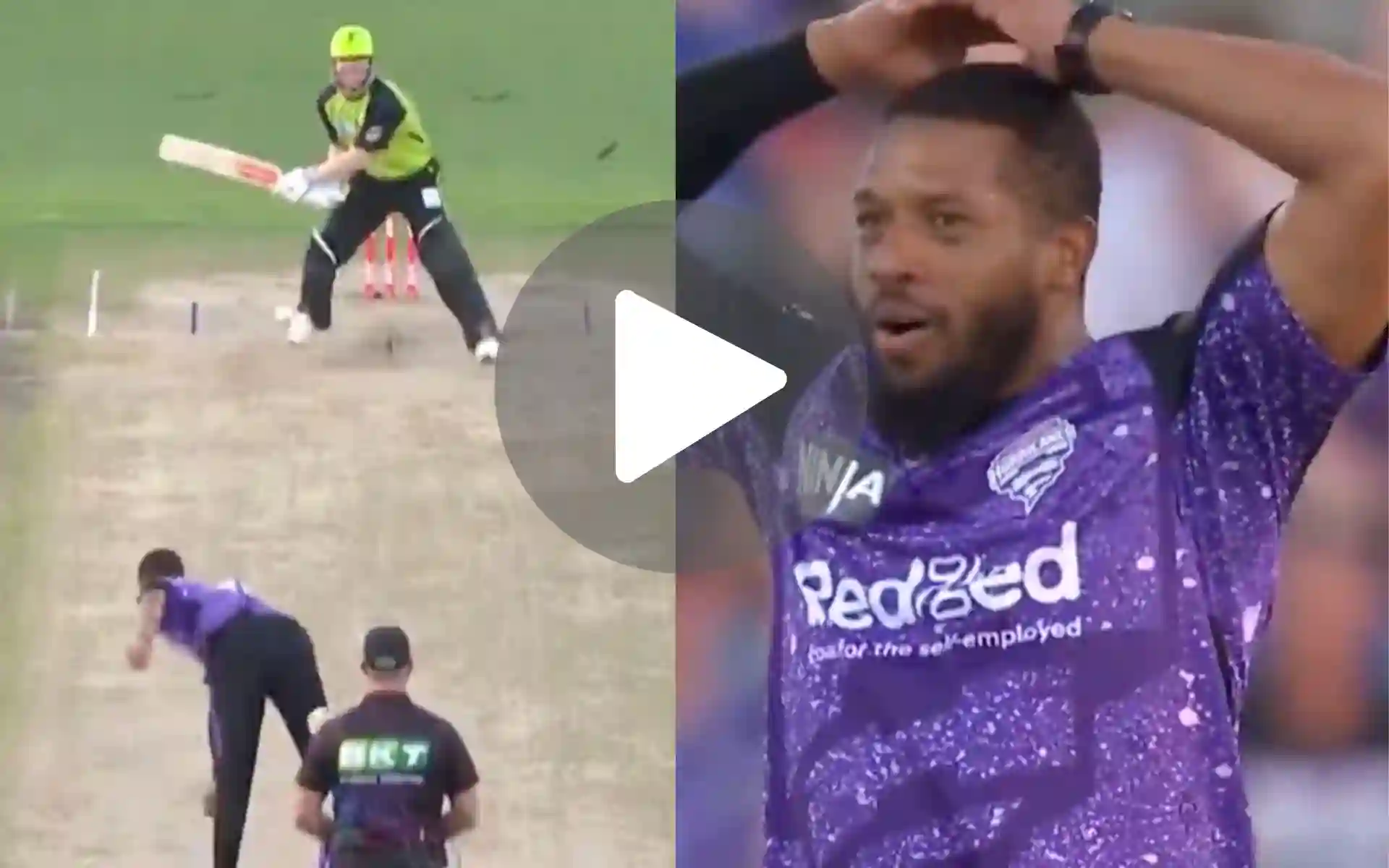 [Watch] David Warner Shocks English Star With An Unreal Shot In BBL Final